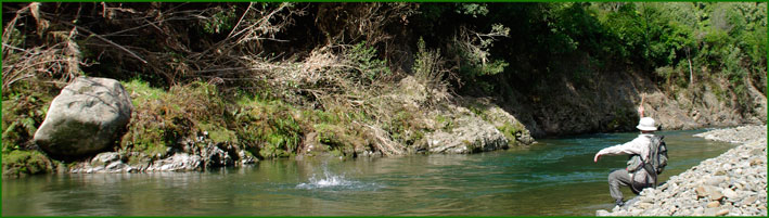 Guillaume Durand ferrage au Tenkara