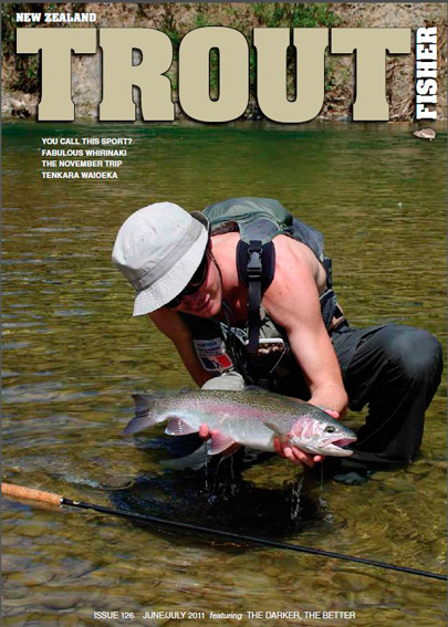 Magazine Néo-zélandais pêche au Tenkara